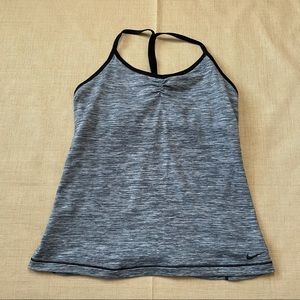 Nike Dri-Fit Slim Fit Indy Space Dye Bra Tank Top